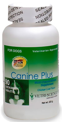 Multi vitamine pour chiens